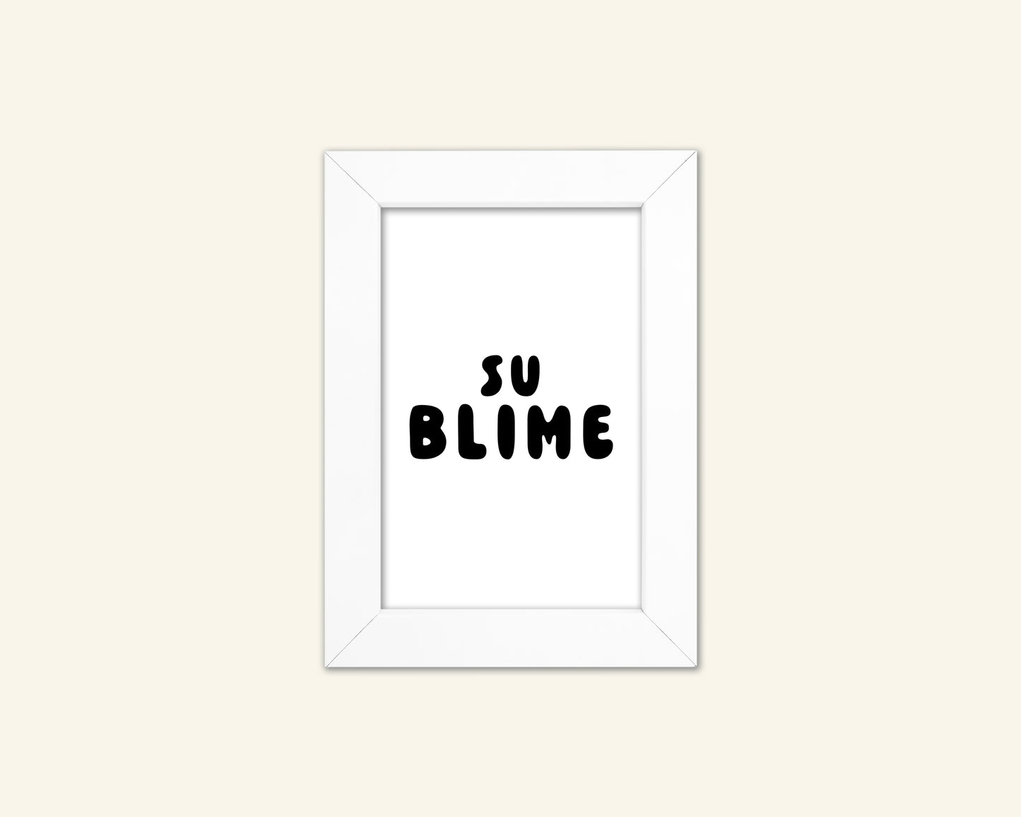Sublime Unframed Art Print