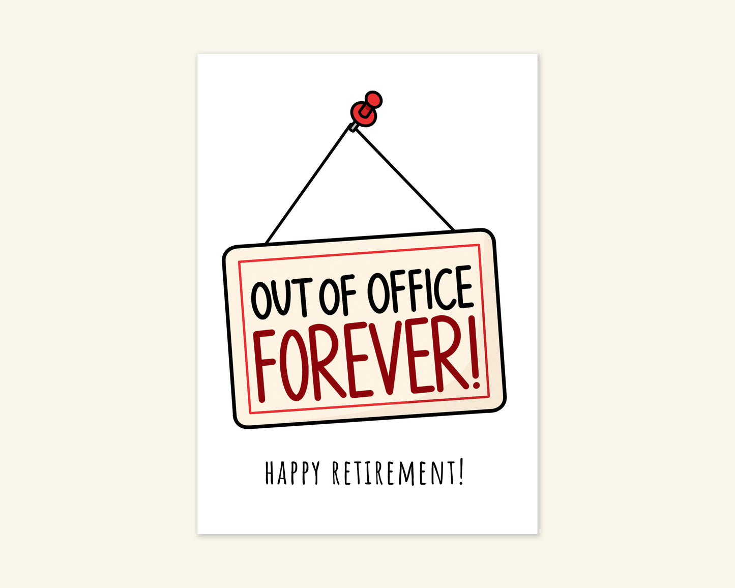 Happy Retirement Card