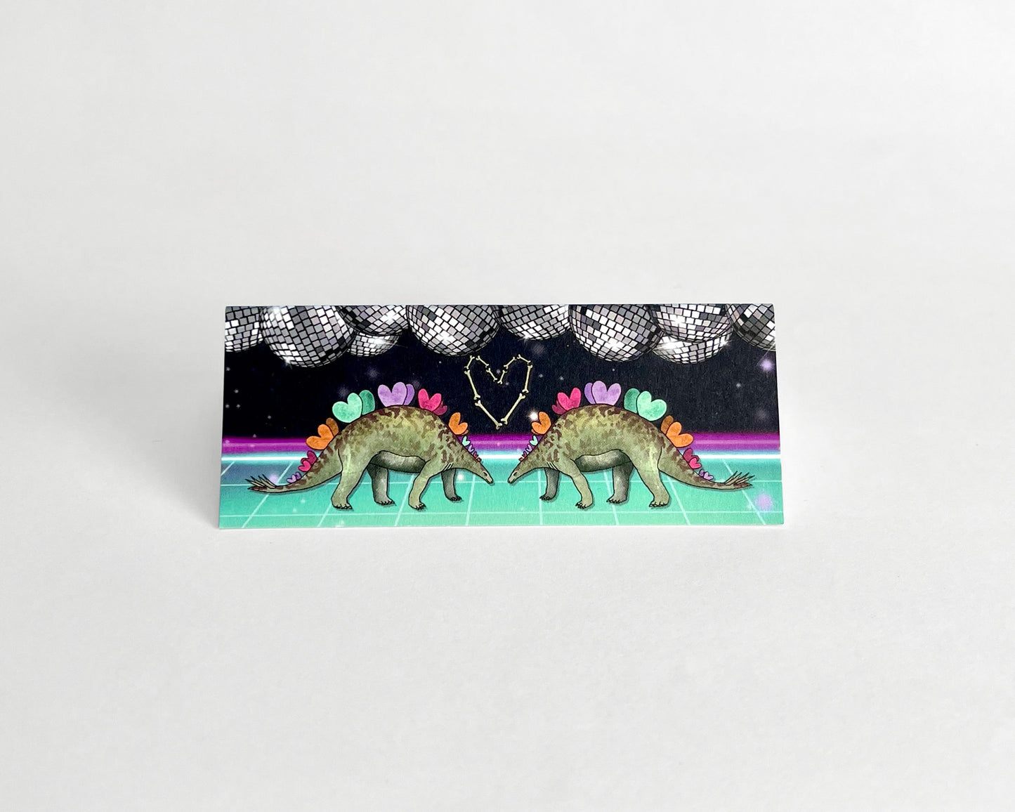 Pack of 20 Disco Dinosaur Place Cards