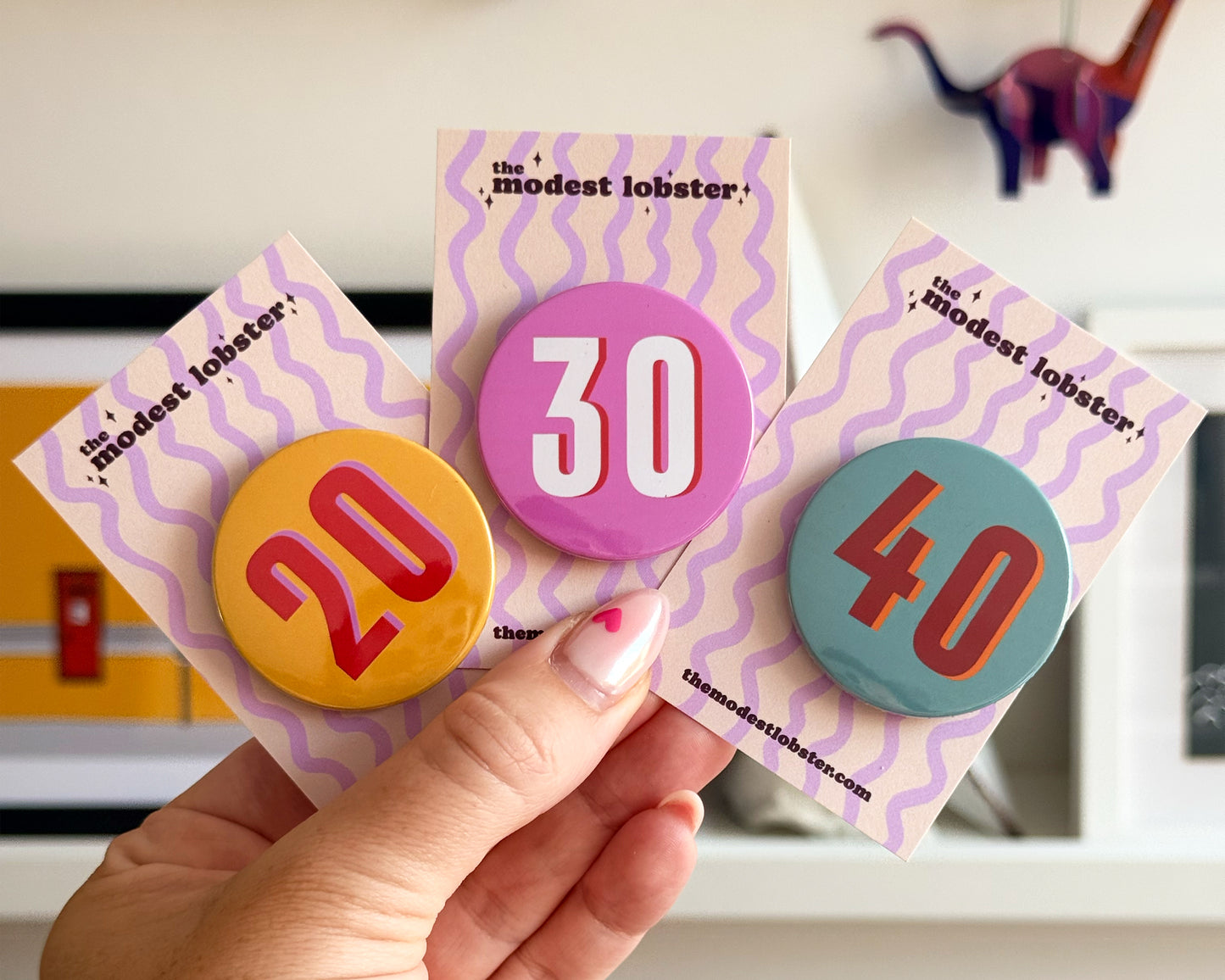 Age Birthday Badge