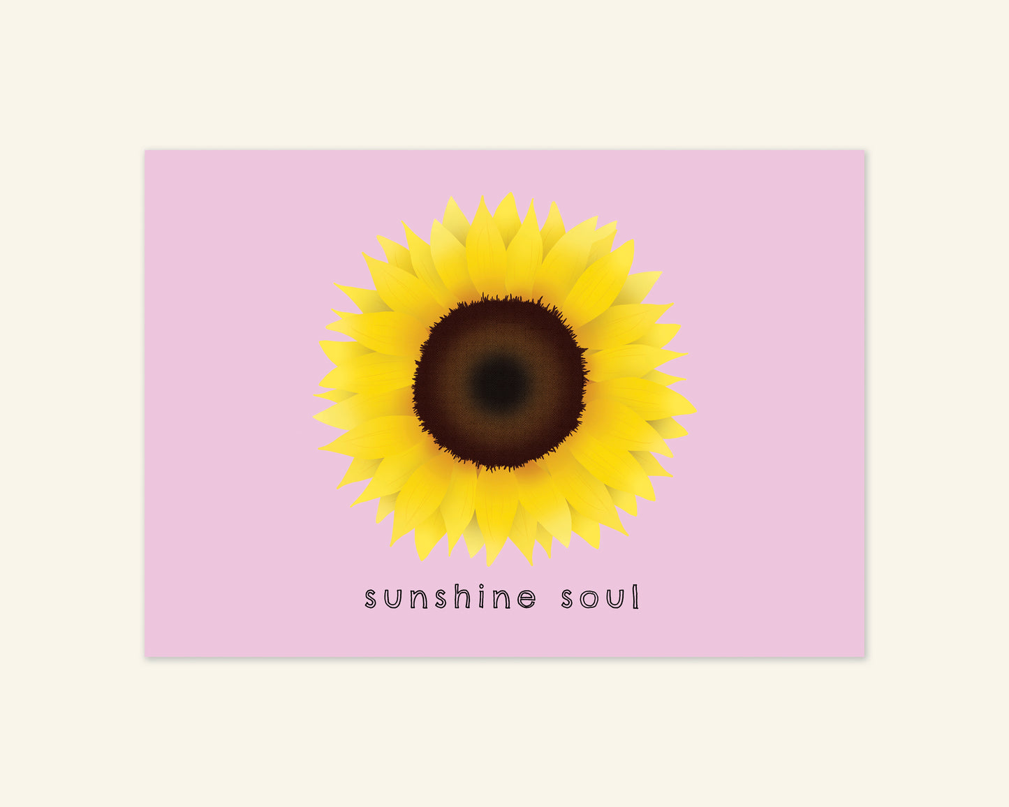 Sunshine Soul A5 Unframed Print