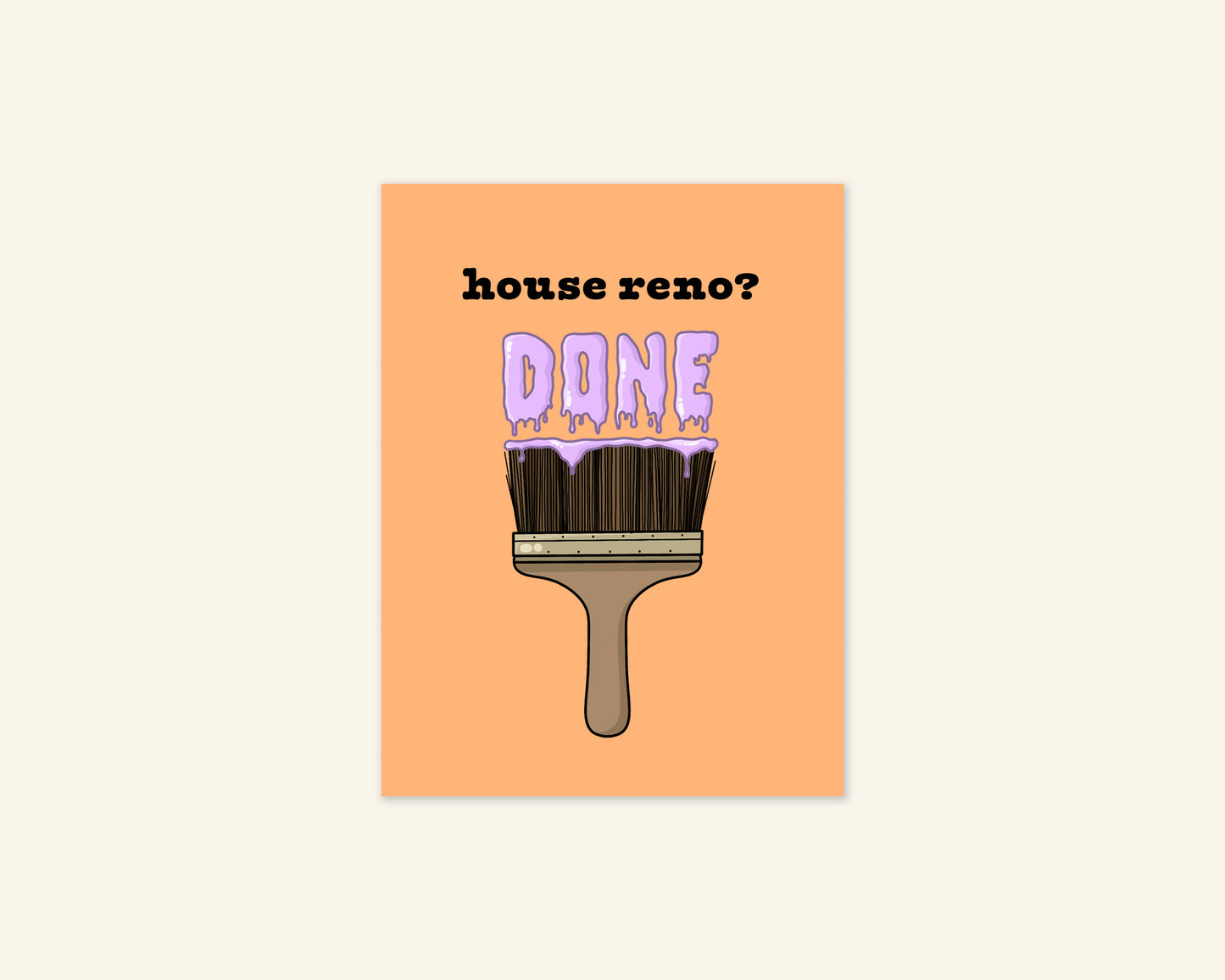 House Reno Done Tiny Card