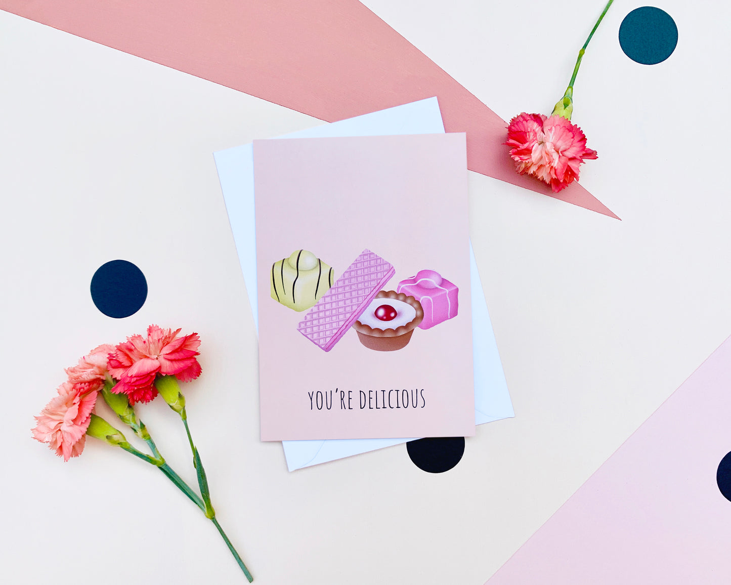 You're Delicious Sweet Treats Valentines Day Card