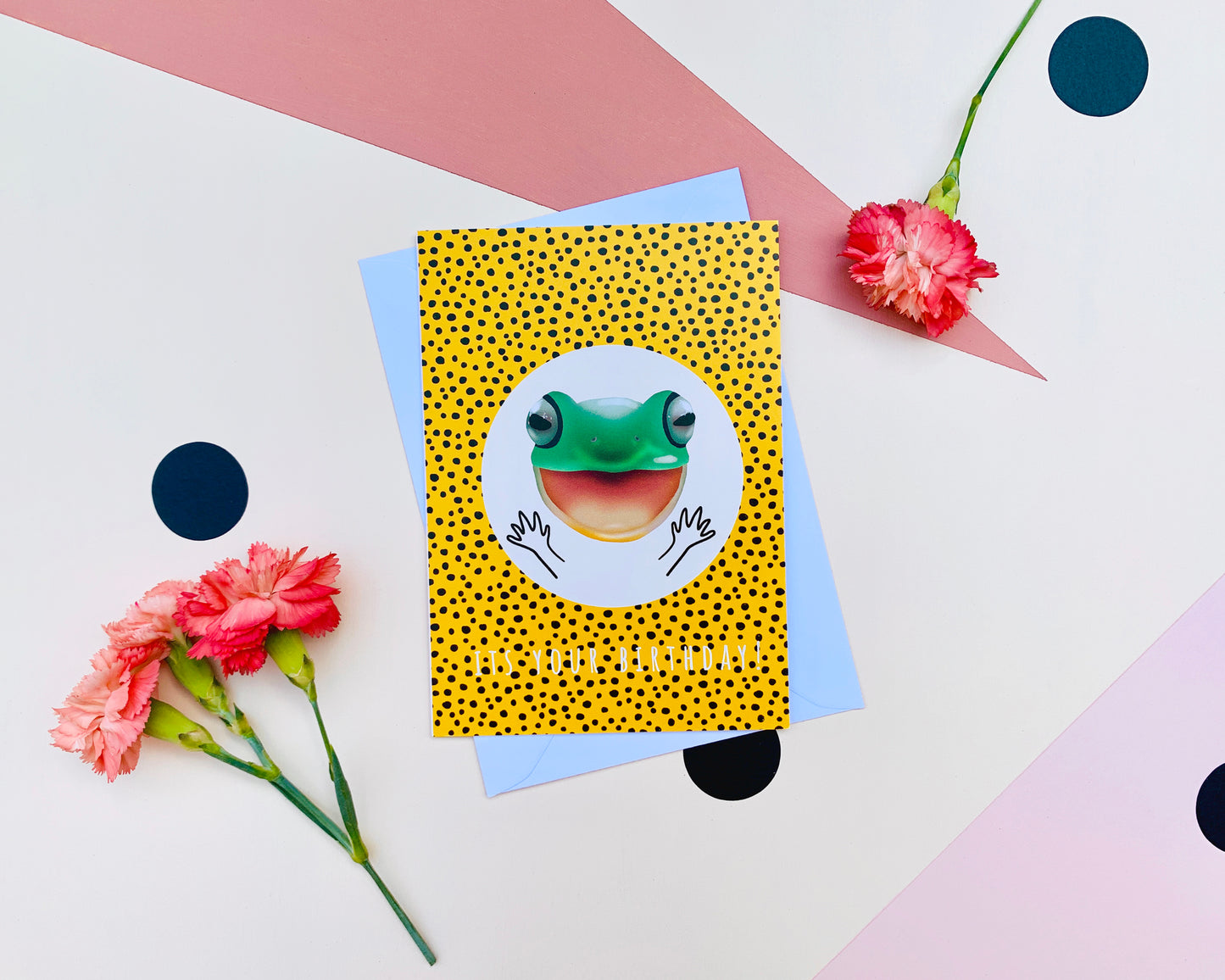Frog It's Your Birthday Card