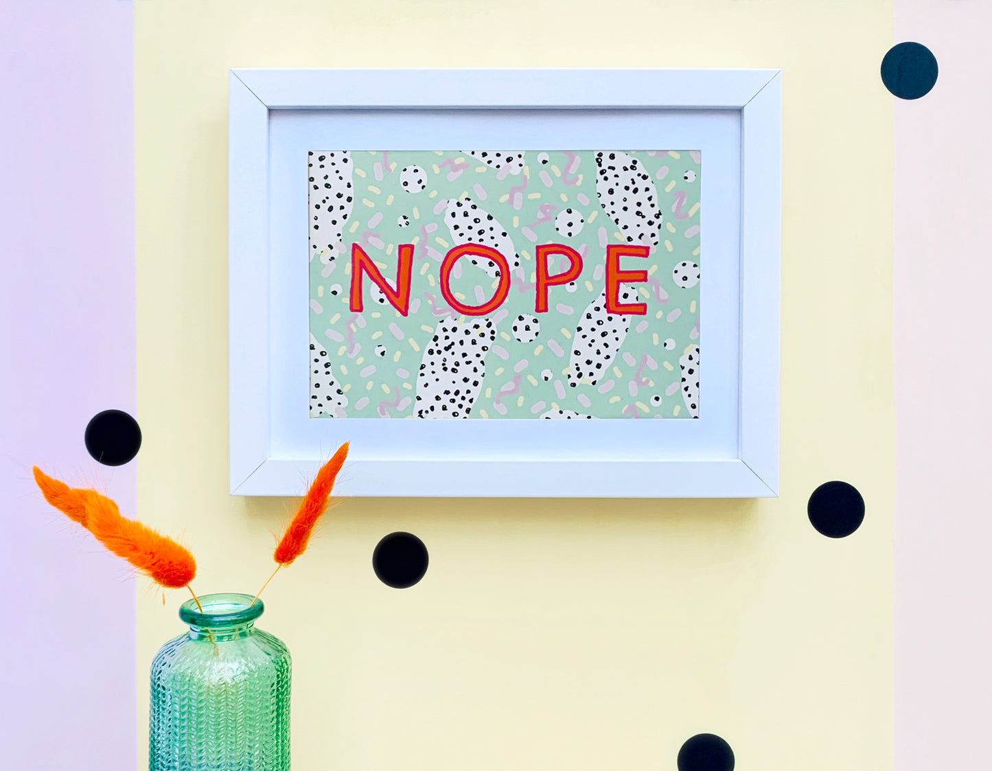 Nope A5 Unframed Print