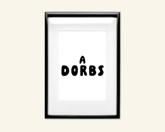 Adorbs Unframed Art Print