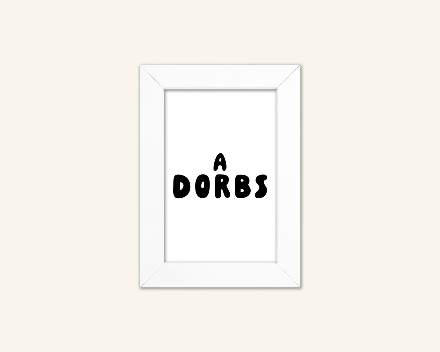 Adorbs Unframed Art Print