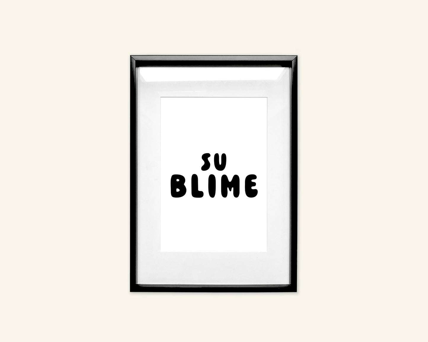 Sublime Unframed Art Print