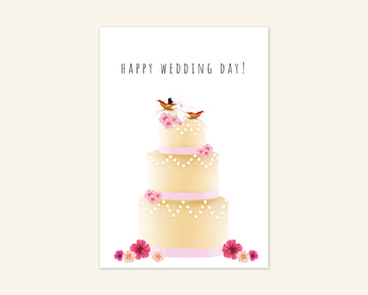 Shrimps Happy Wedding Day Card