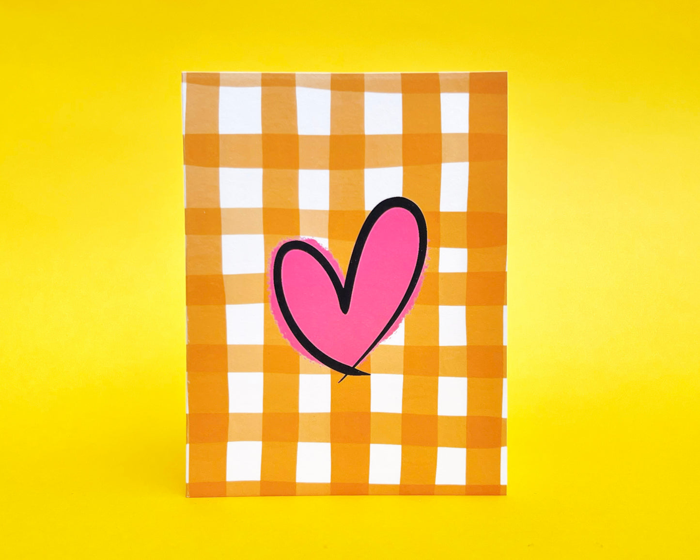 Blank Heart Tiny Art Card