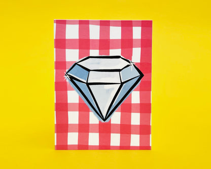 Blank Diamond Tiny Art Card