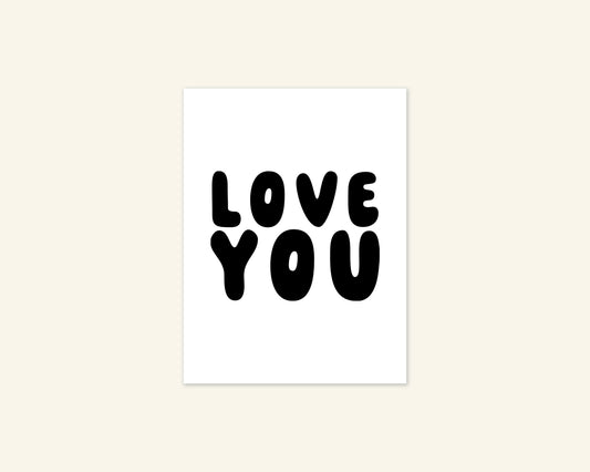 Love You Tiny Card