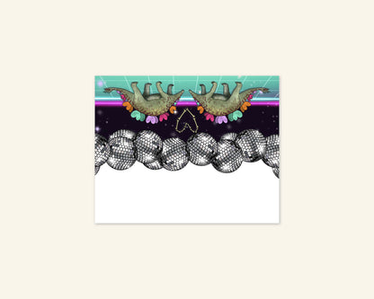 Pack of 20 Disco Dinosaur Place Cards