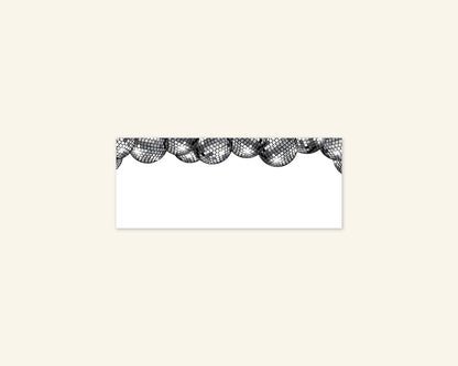 Pack of 20 Disco Dinosaur Place Cards