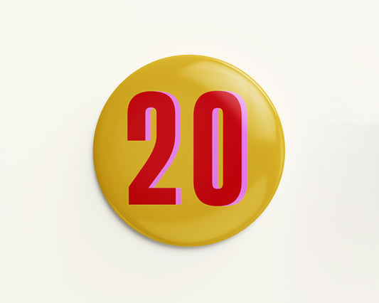 Age Birthday Badge