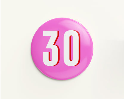 Age Birthday Badge