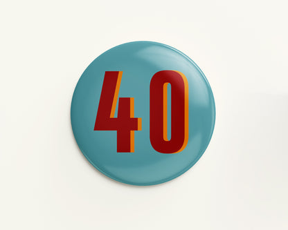 Age Birthday Badge