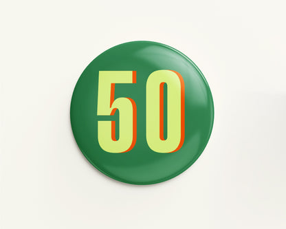 Age Birthday Badge