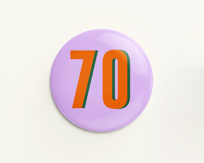 Age Birthday Badge