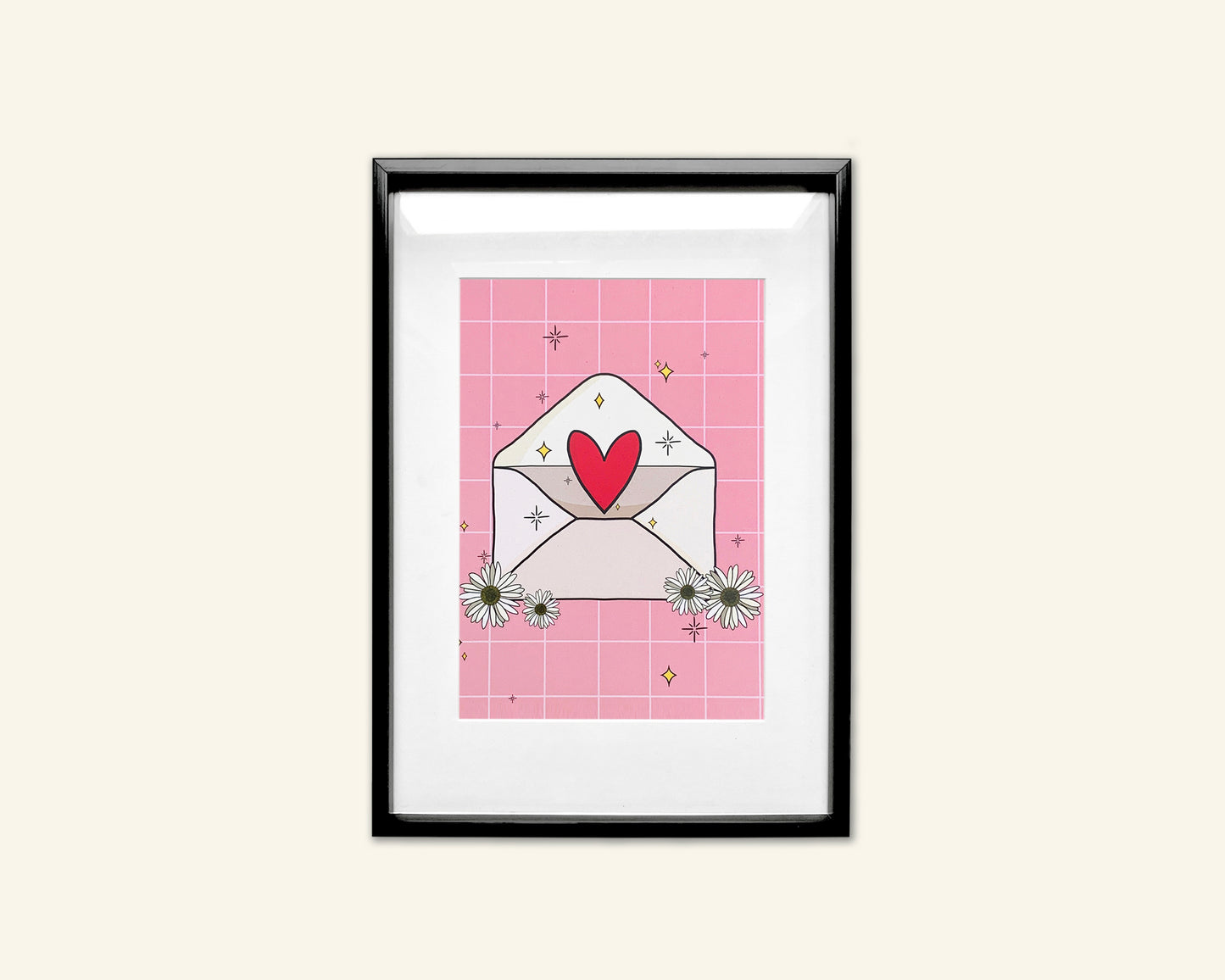 Love Letter A5 Unframed Print