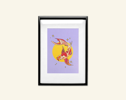 Magical Koi A5 Unframed Print