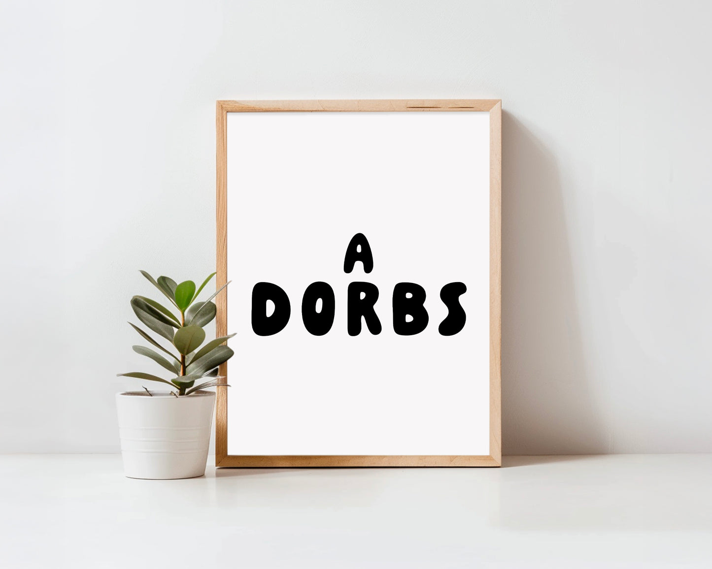 Adorbs Unframed Art Print