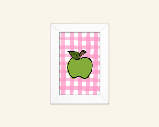 Apple Unframed Art Print