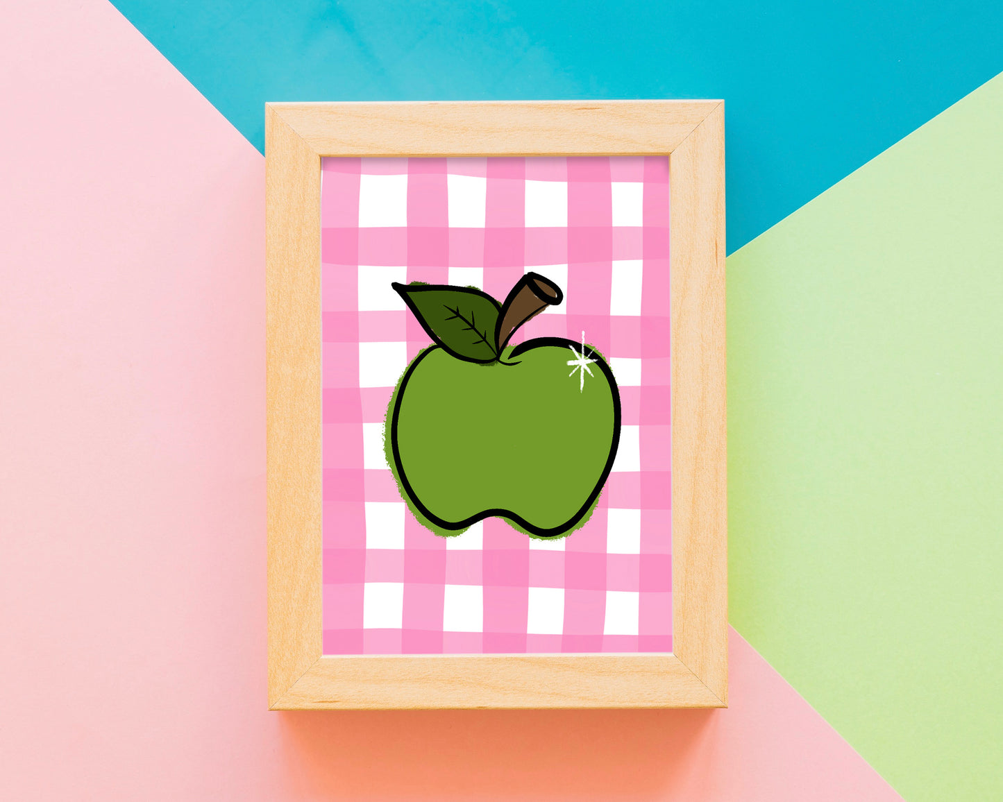 Apple Unframed Art Print