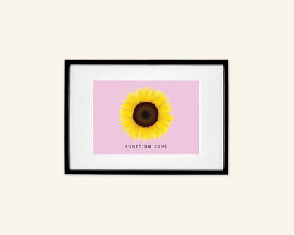 Sunshine Soul A5 Unframed Print