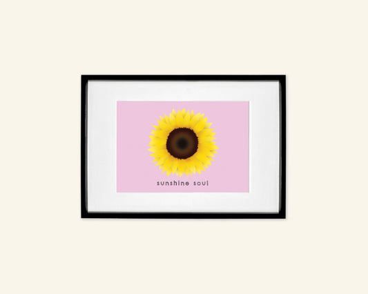 Sunshine Soul A5 Unframed Print