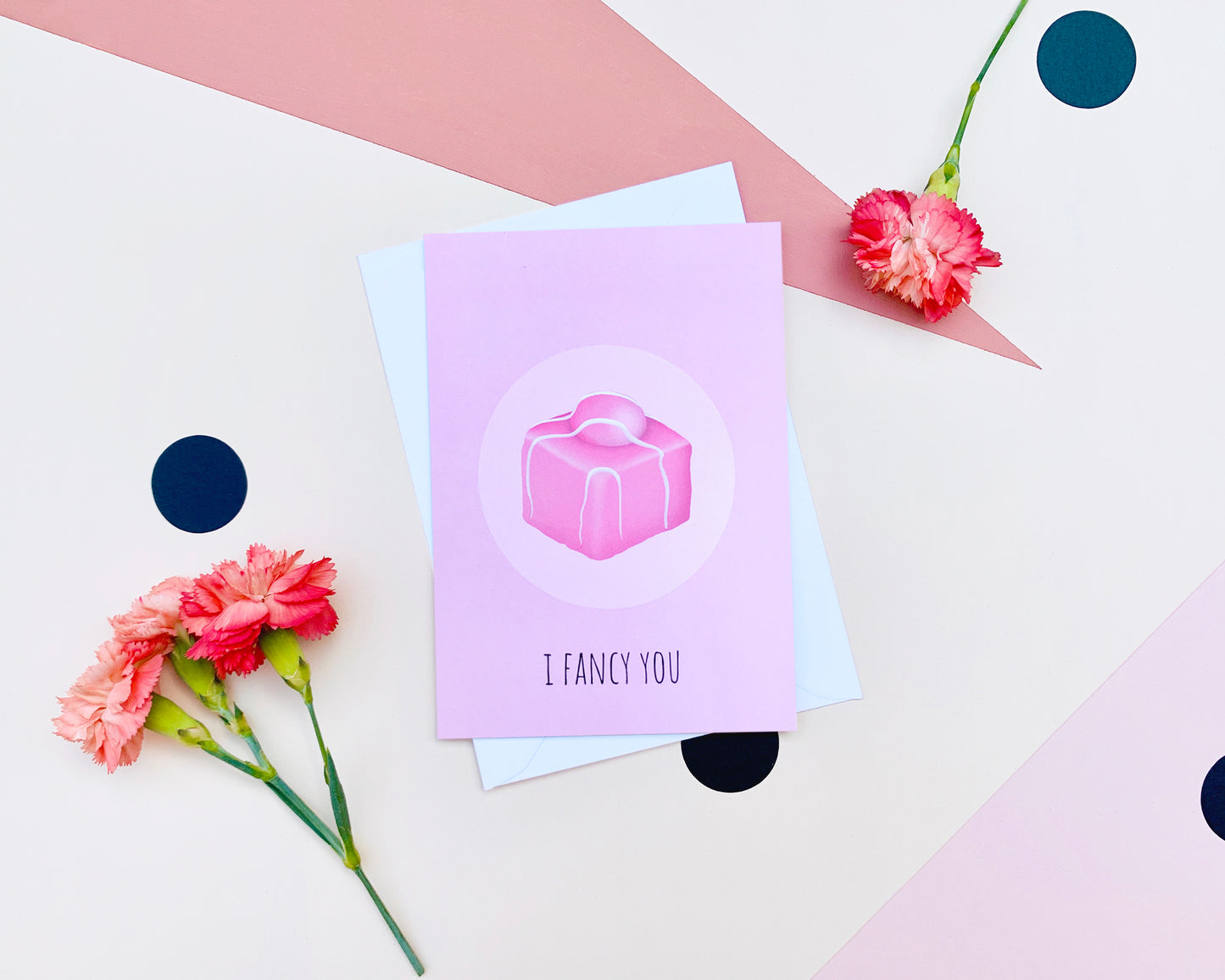 I Fancy You Valentines Day Cake Card