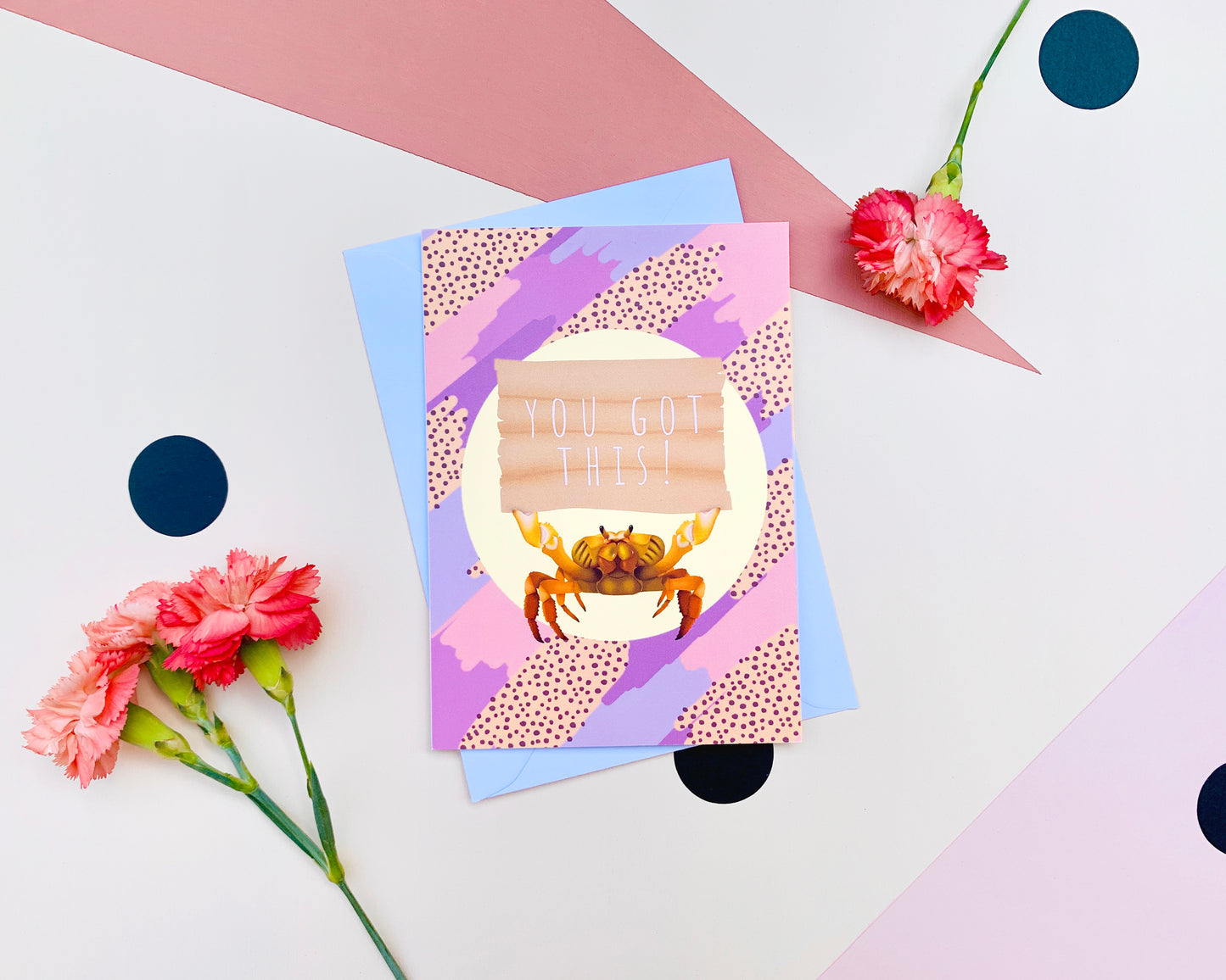 You Got This Motivational Crab Card