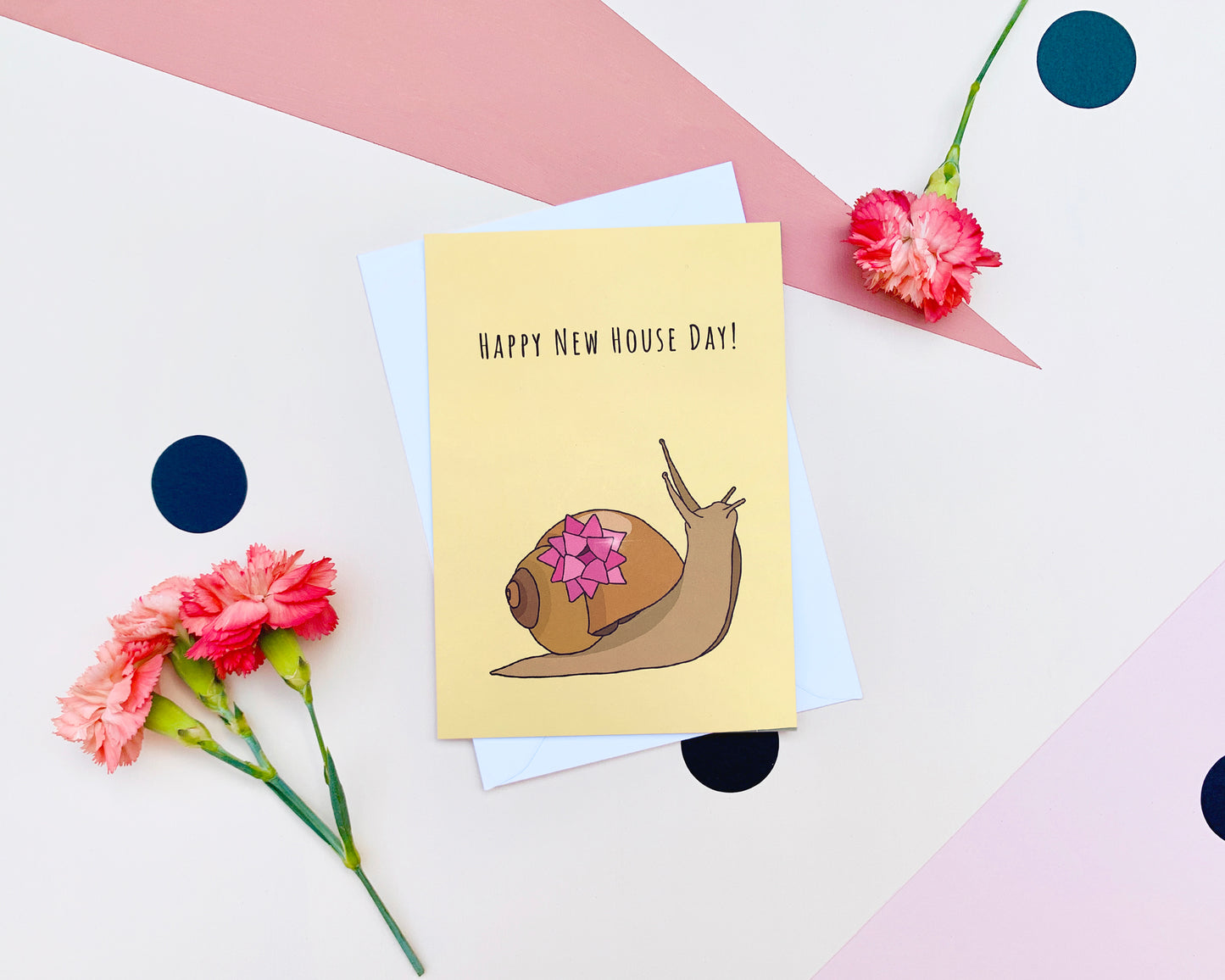 Snail New House Celebration Card