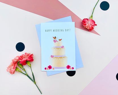 Shrimps Happy Wedding Day Card