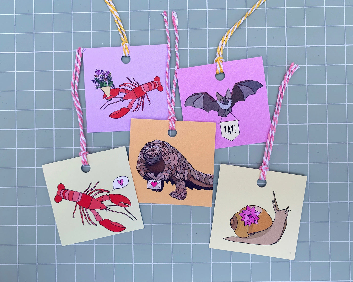 Colourful Celebration Gift Tags