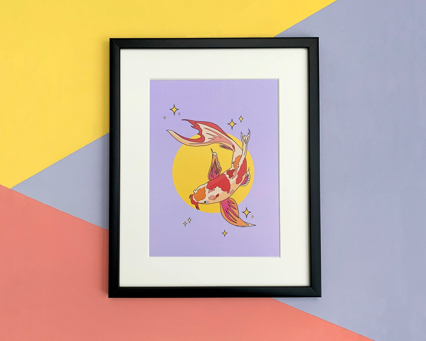 SECONDS (less than perfect) - Magical Koi A5 Unframed Print
