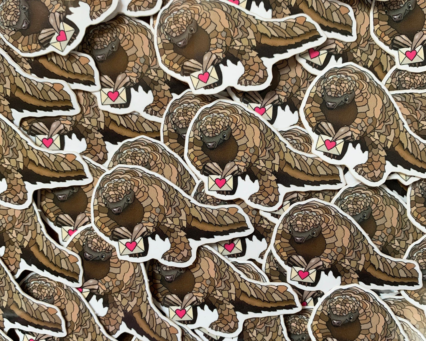 Pack of Pangolin Stickers