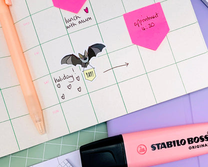 Swarm of Bat Stickers