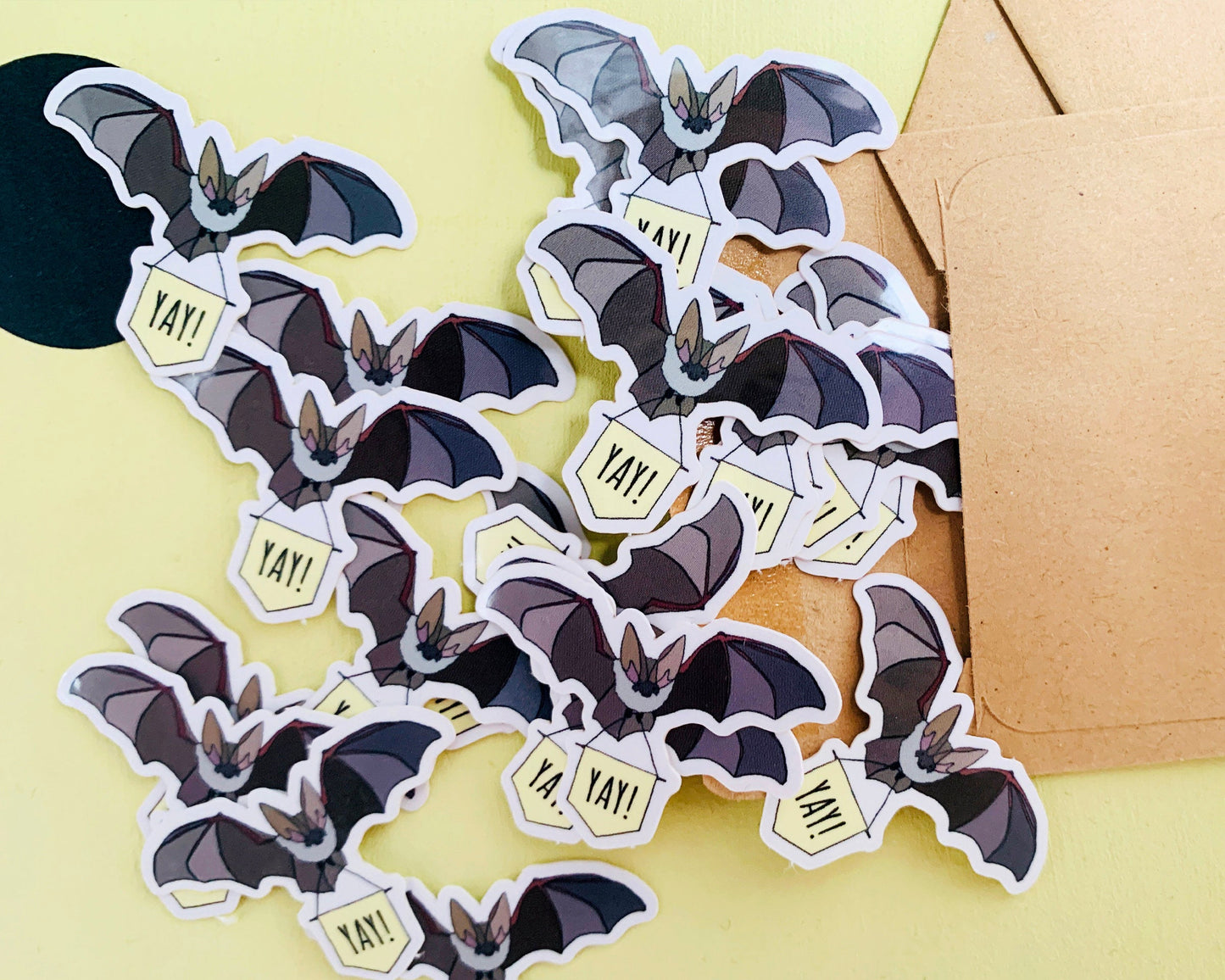Swarm of Bat Stickers