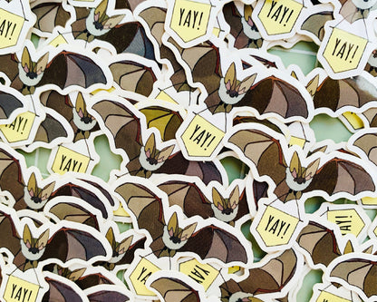 Swarm of Bat Stickers