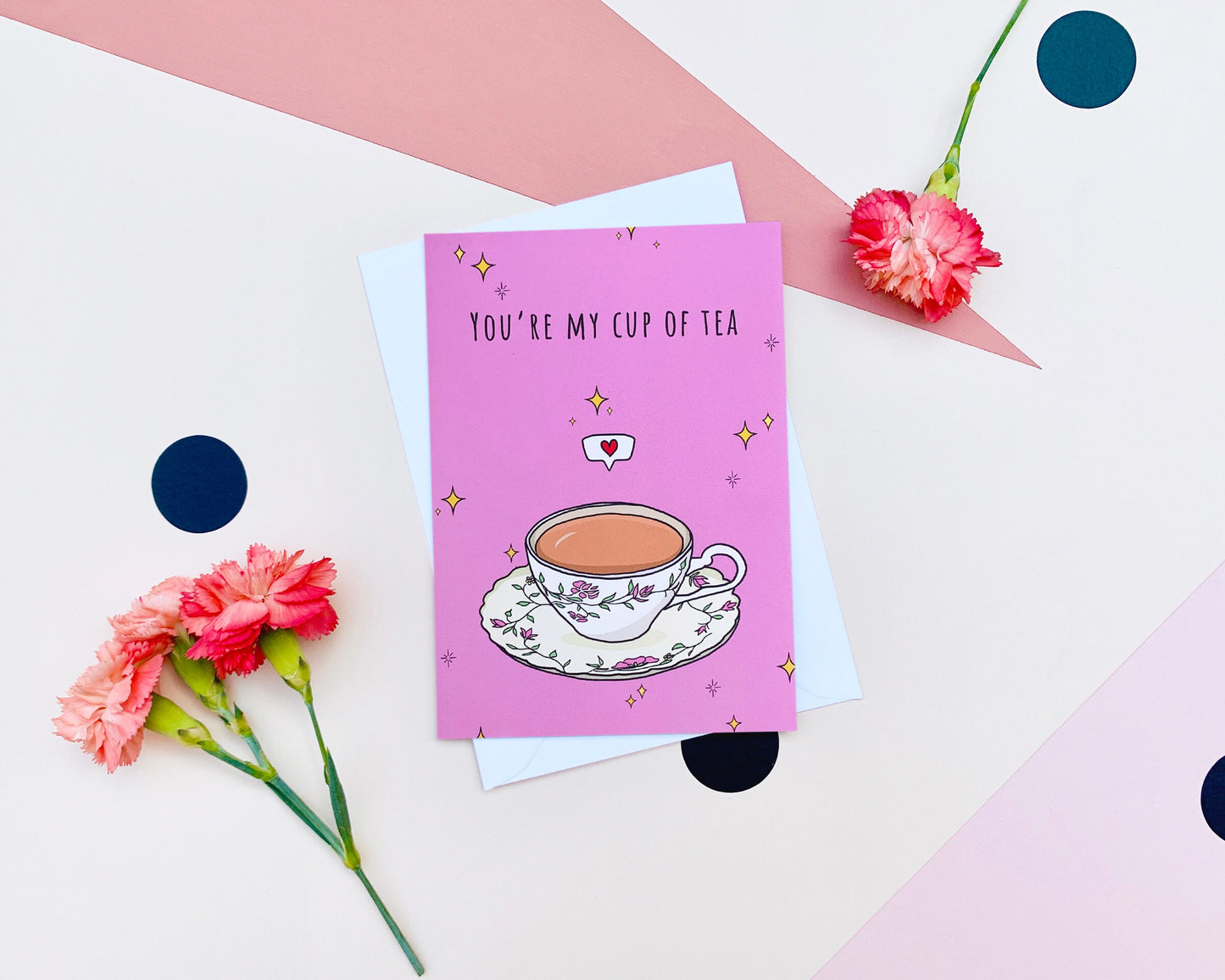 You're My Cup Of Tea Valentines Day Card