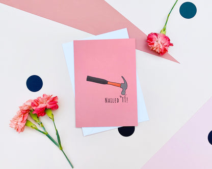 Nailed It Well Done Card