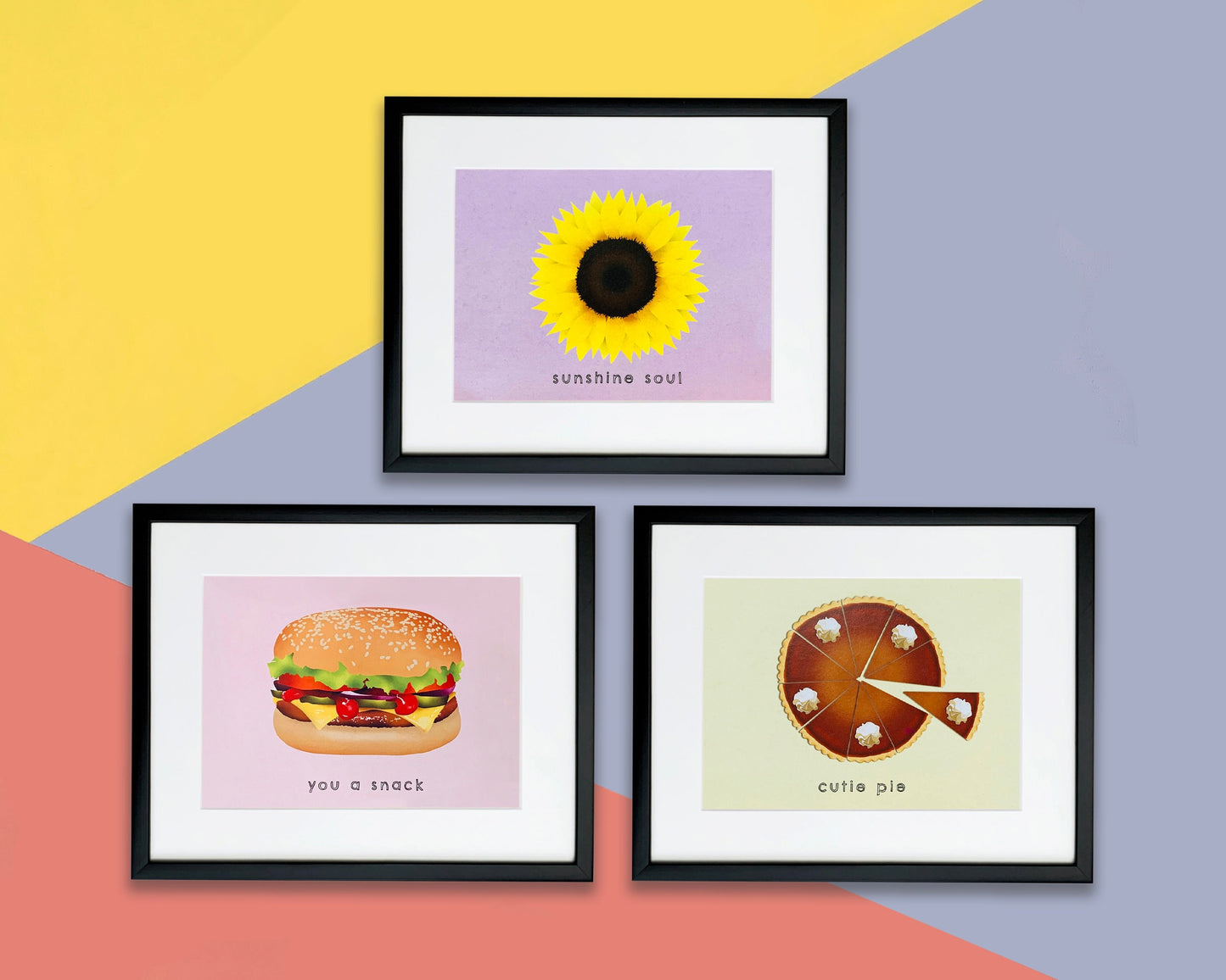 Set of 3 Unframed Illustrated A5 Prints
